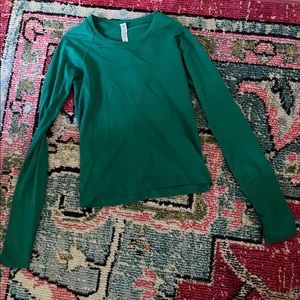 lululemon swiftly tech long sleeve green